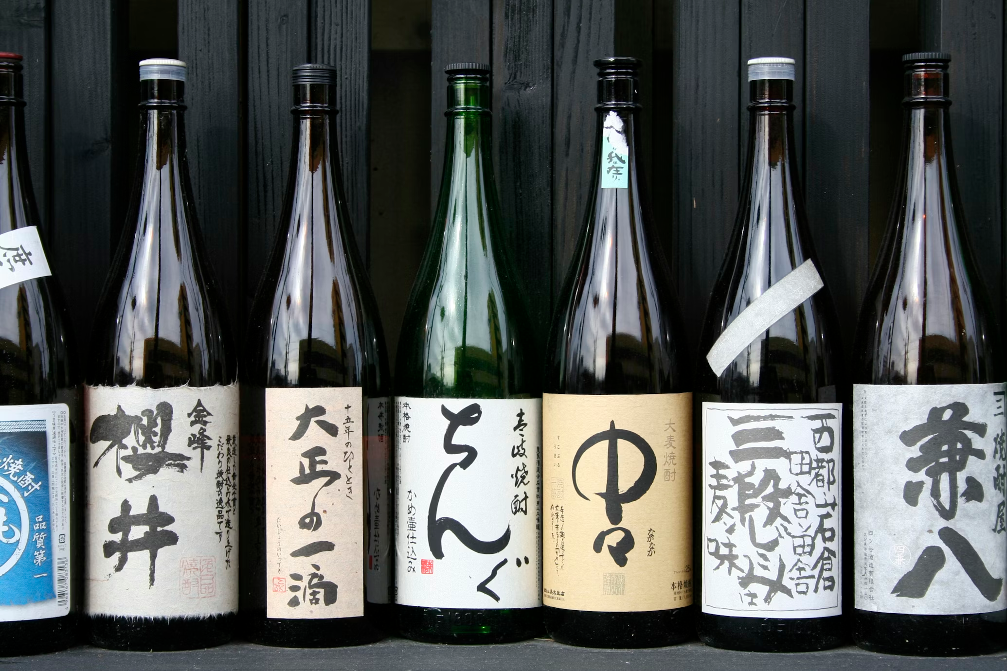 日本酒の瓶