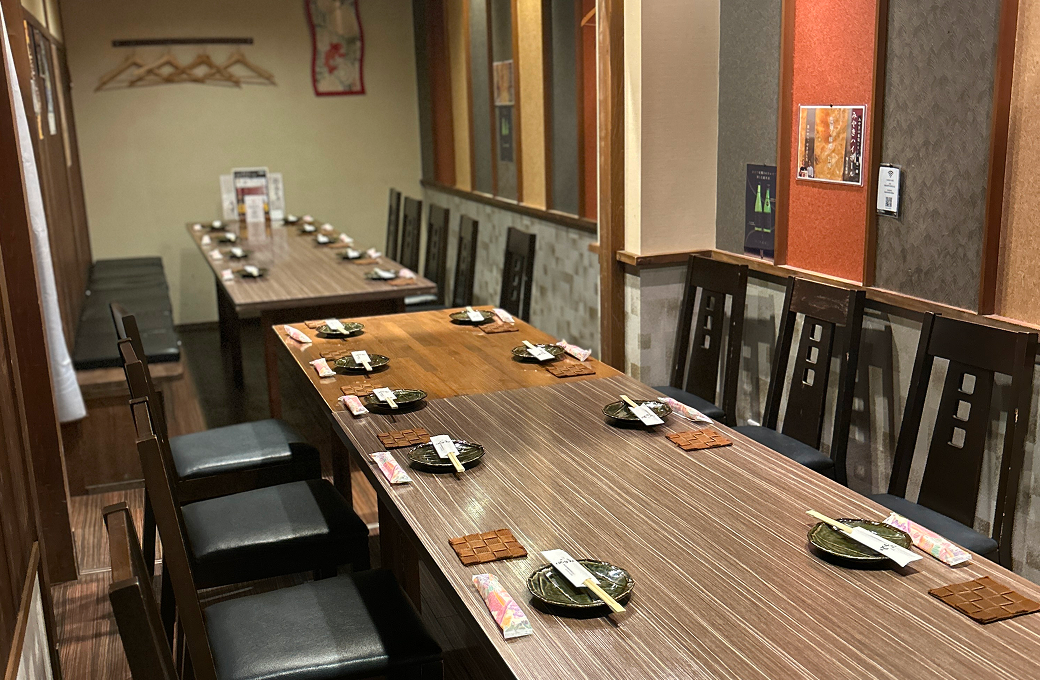 創造ダイニングみやきの店内写真