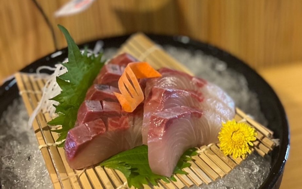 オーガニックハマチのお造り
